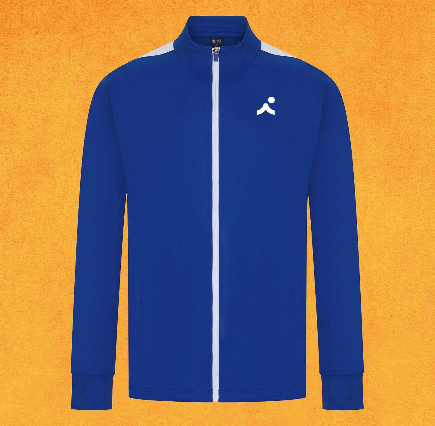 Pull zippé bi-color sport LV871