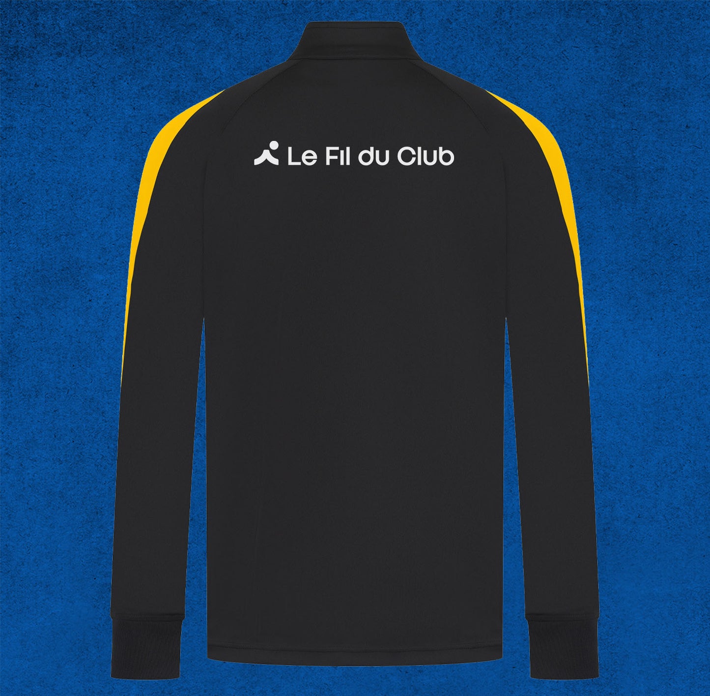 Pull zippé bi-color sport LV871