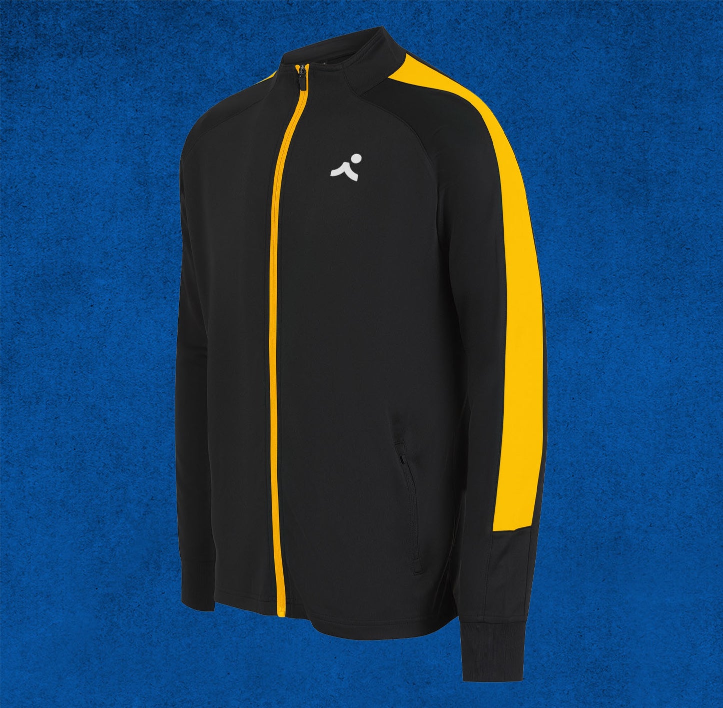 Pull zippé bi-color sport LV871