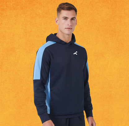 Sweat à capuche bi-color sport LV341