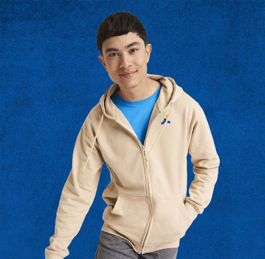 Pull zippé coton avec capuche JH050