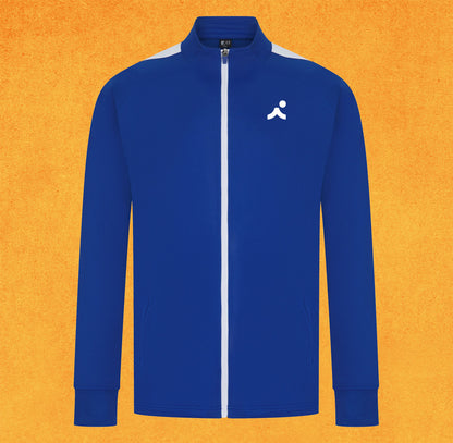 Pull zippé bi-color sport LV871