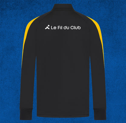 Pull zippé bi-color sport LV871
